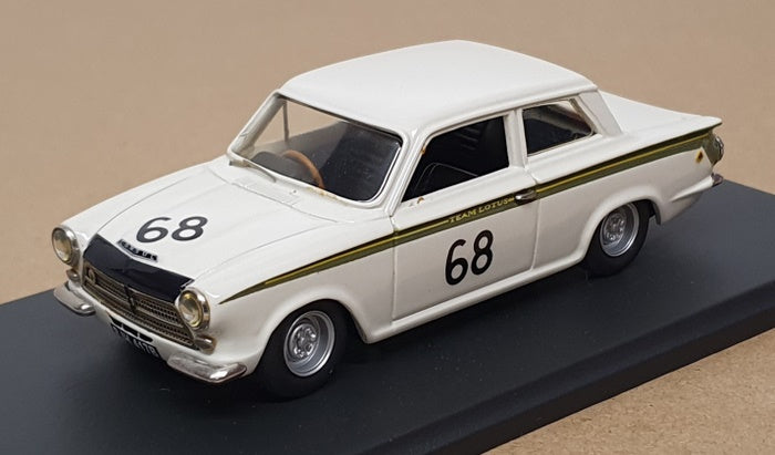 SMTS 1/43 Scale RL90A - Ford Lotus Cortina #68 Clark - White/Green