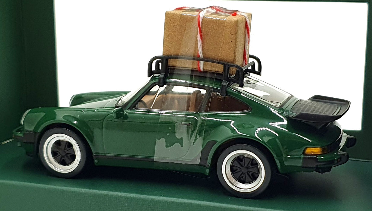 Norev 1/43 Scale Diecast 750070 - 1978 Porsche 911 Turbo - Green Christmas