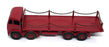 Dinky Toys Original Diecast 505 - Foden Flat Truck With Chains - Dk. Red