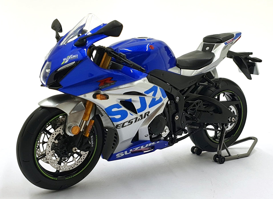 LCD Models 1/12 Scale 21341 - Suzuki-R 1000R Motorbike - Silver/Blue
