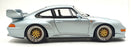 KK Scale 1/12 Scale KKDC120281B 1996 Porsche 911 (993) GT2 BBS Rims Polar Silver