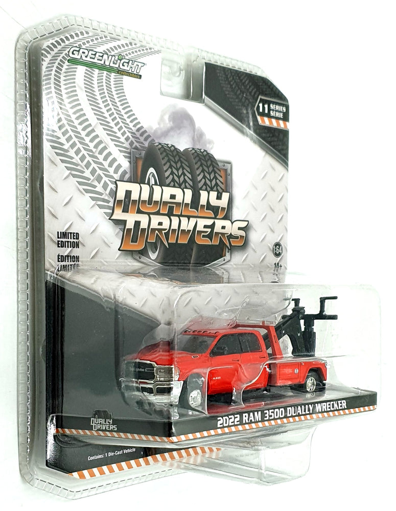 Greenlight 1/64 Scale 46110-F - 2022 RAM 3500 Dually Wrecker