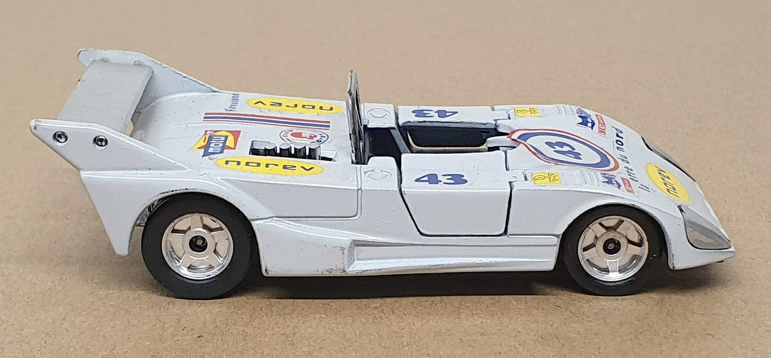 Norev Jet-Car 1/43 Scale Diecast 813 - Lola T 294 Race Car #43 - Grey