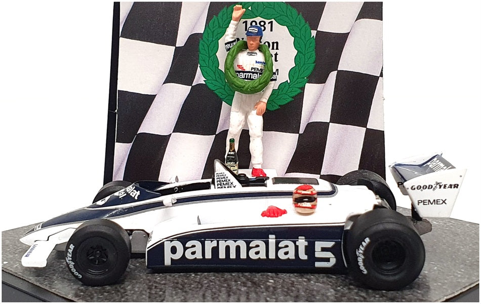 Quartzo F1 World Champions 1/43 Scale QWC99014 - Brabham-BMW BT-49C Piquet 1981