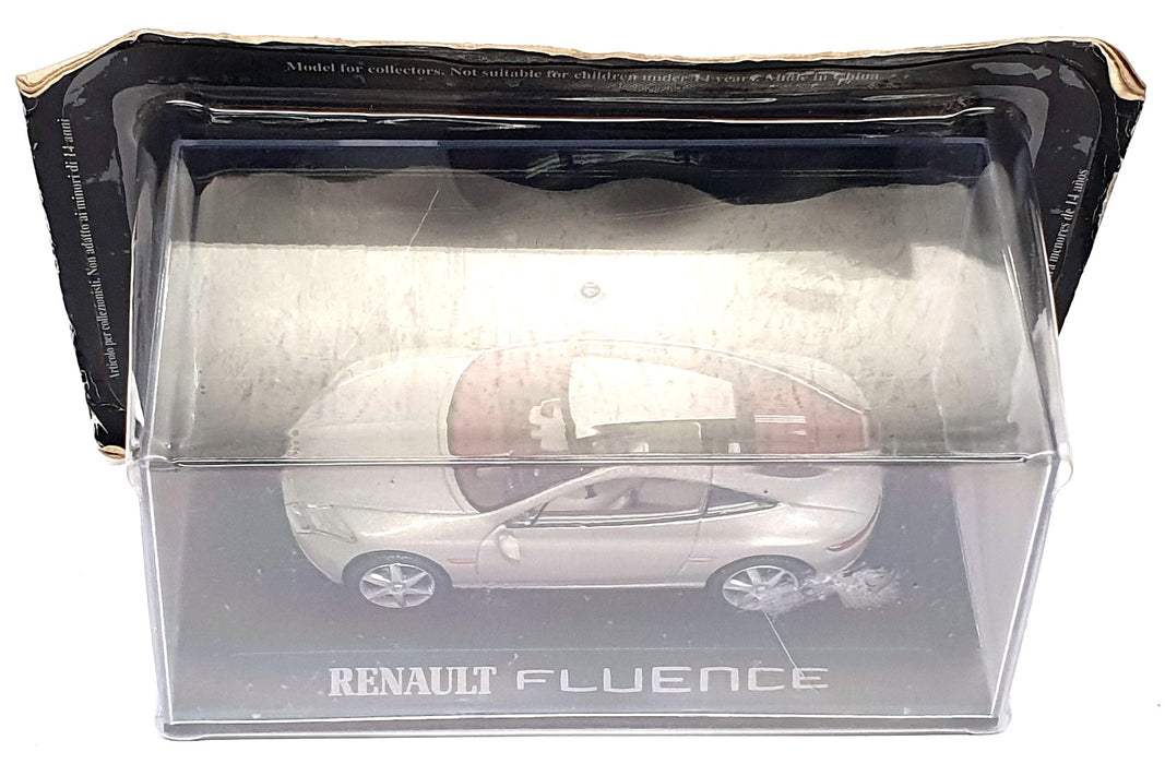 Altaya 1/43 Scale RF091 - Renault Fluence Concept Car - Met. Lt. Beige