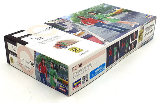 Hasegawa Kits 1/24 Scale 29106 - Figure Collection 06 70's Girls Figure Kit