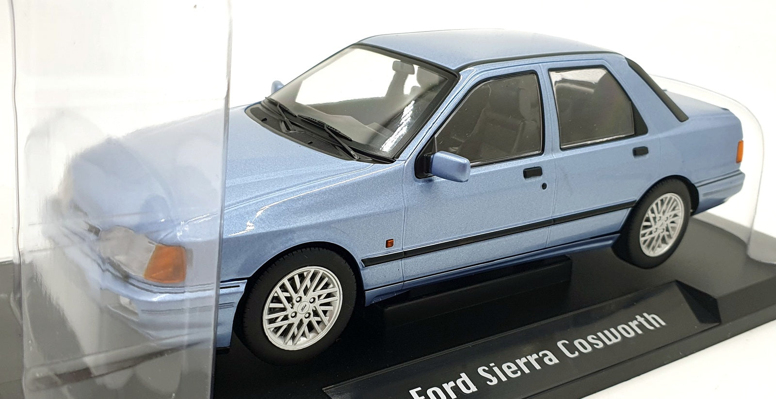 Model Car Group MCG 1/18 Scale MCG18305 - Ford Sierra Cosworth  - Silver Blue