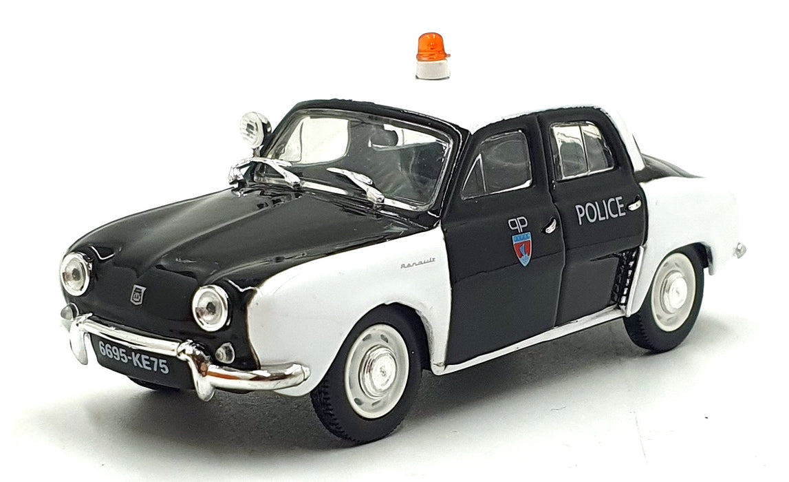 Norev Hachette 1/43 Scale E07861 - 1962 Renault Dauphine Police - Police Car