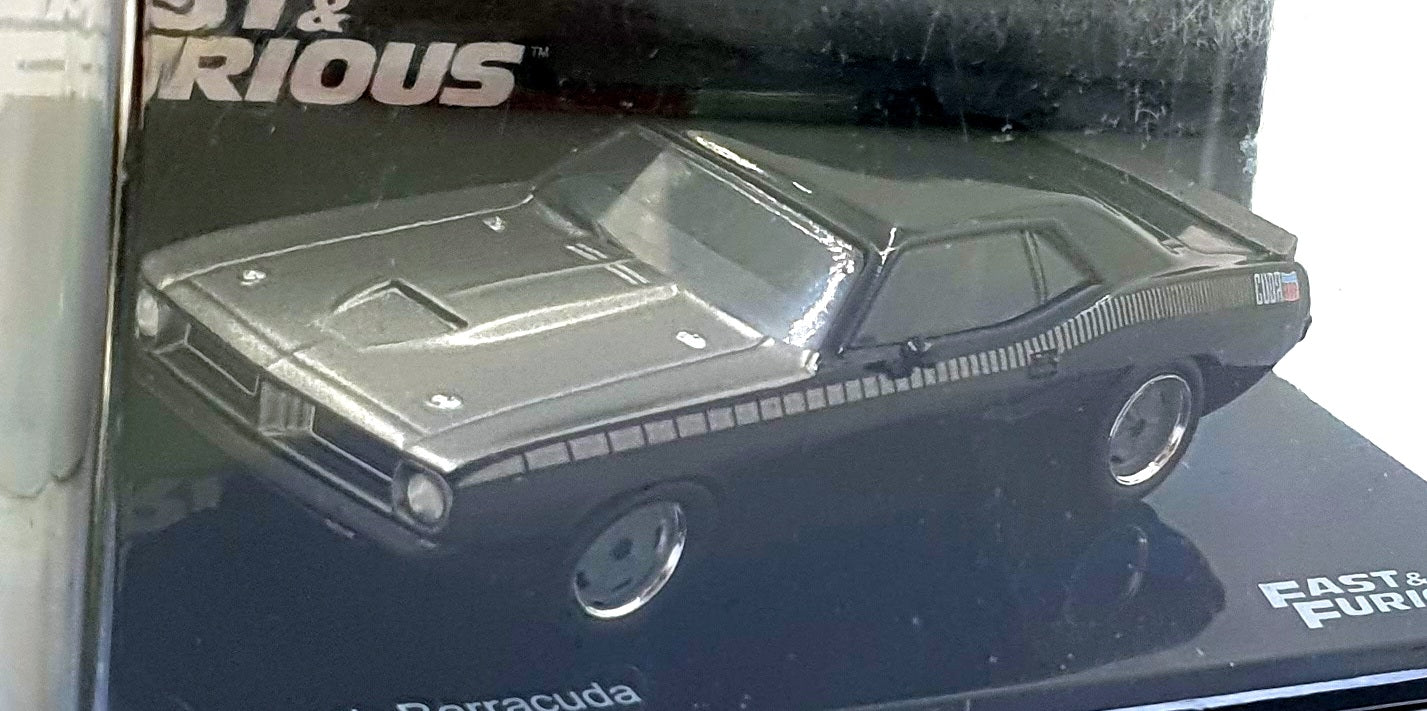 DeAgostini 1/43 Scale F220CMC032 Fast and Furious Plymouth Barracuda - Black