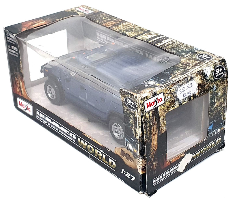 Maisto 1/27 Scale Diecast 32122 - Hummer - Blue