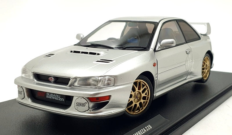 Solido 1/18 Scale S1807408 - 1998 Subaru Impreza 22B - Silver