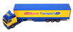 Tekno 1/50 Scale Nr. 65 Volvo FH12 Truck & Trailer Munro Trans Ltd - Yellow/Blue