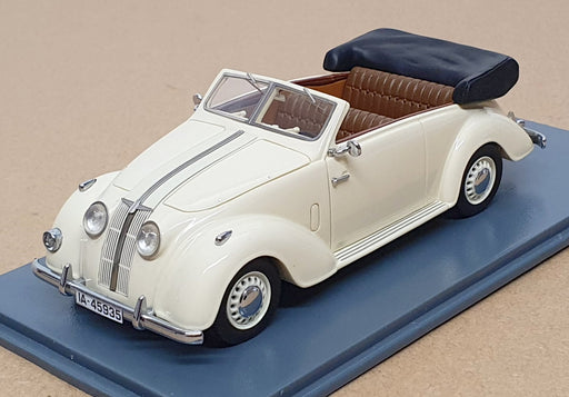 Neo 1/43 Scale NEO45935 - 1938 Adler 2.5L Convertible - Cream