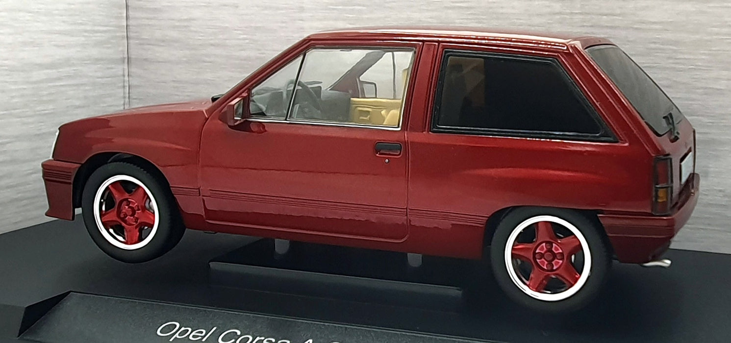 Model Car Group 1/18 Scale MCG18433 - Opel Corsa A Custom - Dark Red