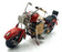 Lesser & Pavey Tin Plated 37cm Long LP11226C - Vintage Motorcycle - Red/White