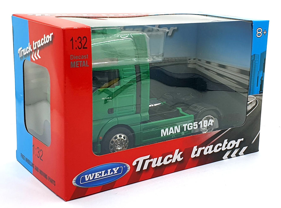 Welly 1/32 Scale 32650S-W - MAN TG5 10A Truck Tractor - Green