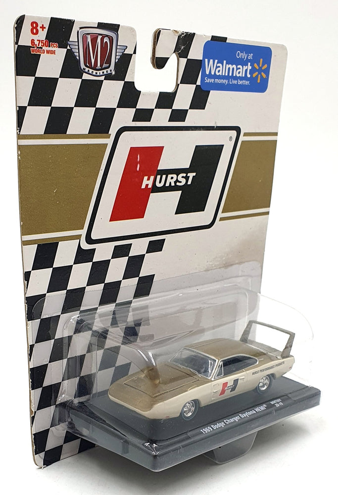 Castline M2 Machines 1/64 Scale 20-19 - 1969 Dodge Charger Daytona HEMI - Gold
