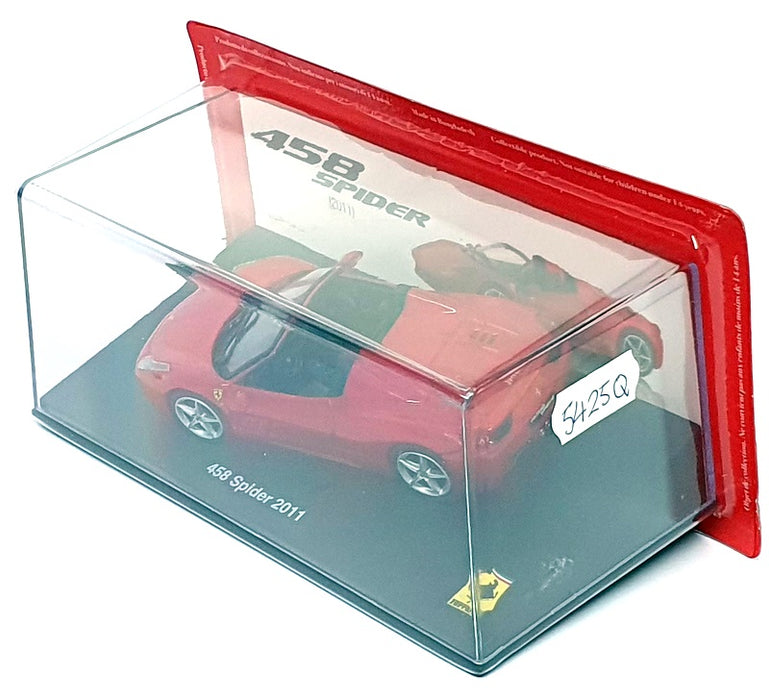 Altaya 1/43 Scale Diecast 5425Q - 2011 Ferrari 458 Spider - Red
