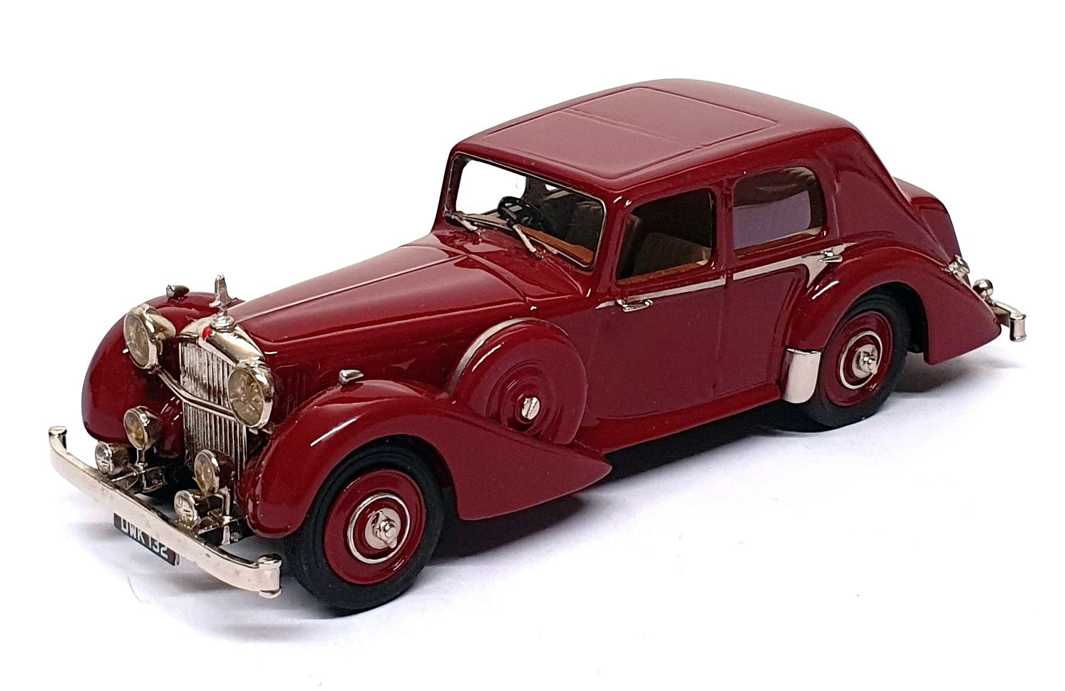 J&M Classics 1/43 Scale JM103 - 1938 Alvis Speed 25 Charlesworth Saloon - Maroon