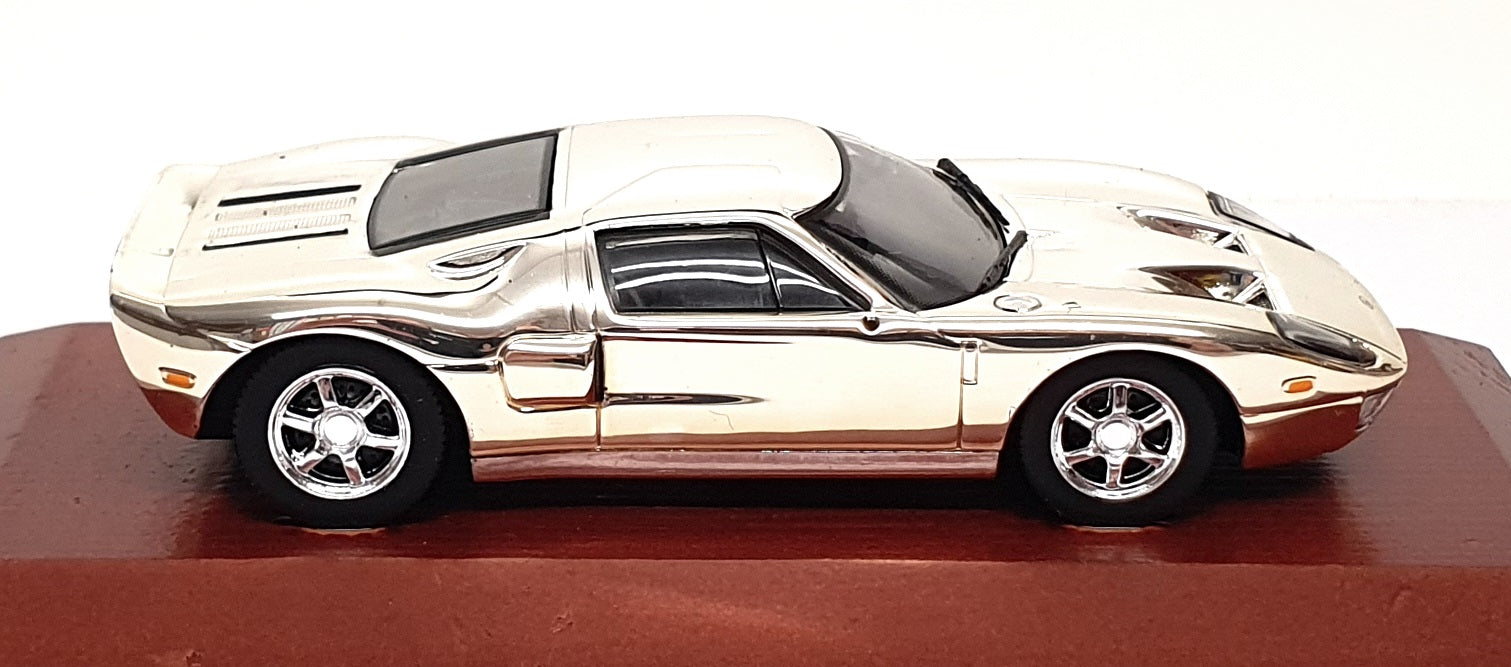Altaya 1/43 Scale ASC02 - Ford GT 40 - Chrome Silver