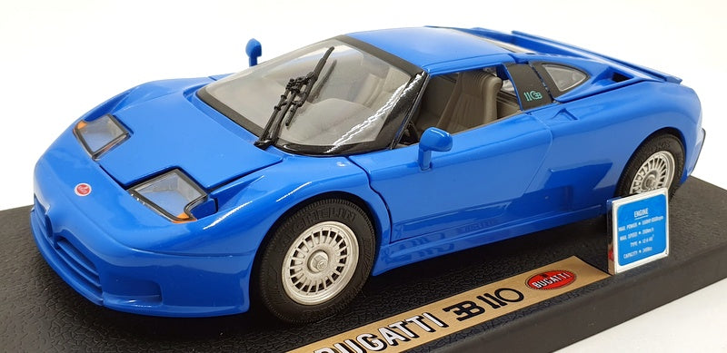 Anson 1/18 Scale Diecast 30303-W - Bugatti EB 110 - Blue