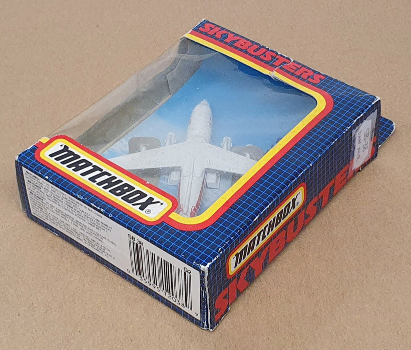 Matchbox Sky-Busters Diecast SB-38 - BAe 146 Aircraft Dan Air - White