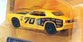 Jada Toys 1/64 Scale 12006 - 1970 Plymouth Hemi Cuda #70  - Yellow/Black