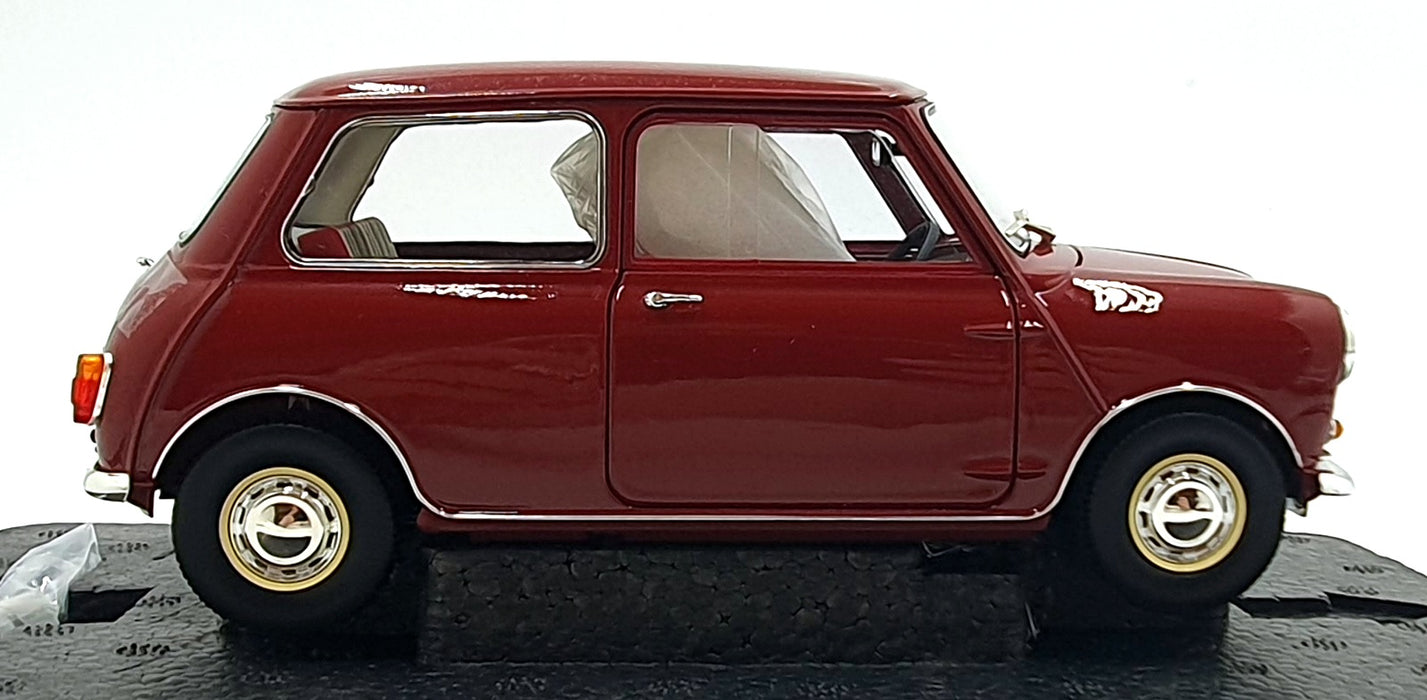 Kyosho 1/18 Scale 08964R - Morris Mini Minor - Red