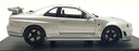 Solido 1/18 Scale S1804312 - 1999 Nissan Skyline GT-R (R34) Ztune - Silver