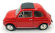 Burago 1/16 Scale Diecast 22426G - Fiat 500 - Red