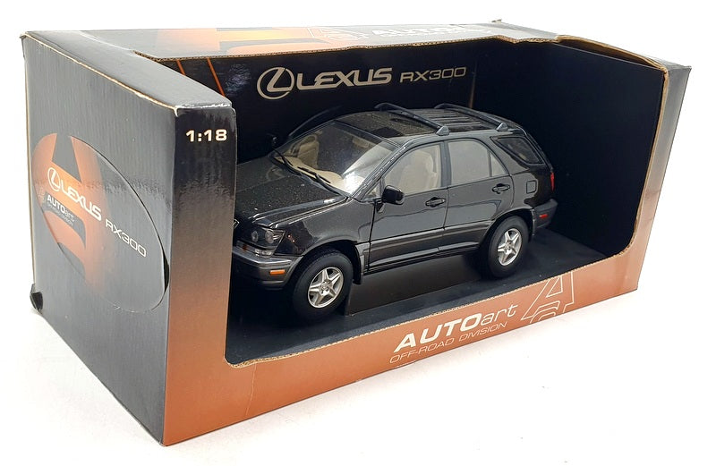 Autoart 1/18 scale Diecast 70032 - Lexus RX300 SUV - Black — R.M.Toys Ltd