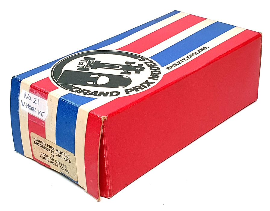 Grand Prix Models 1/43 Scale Kit No. 21 - 1953-54 Jaguar D-Type Long Nose