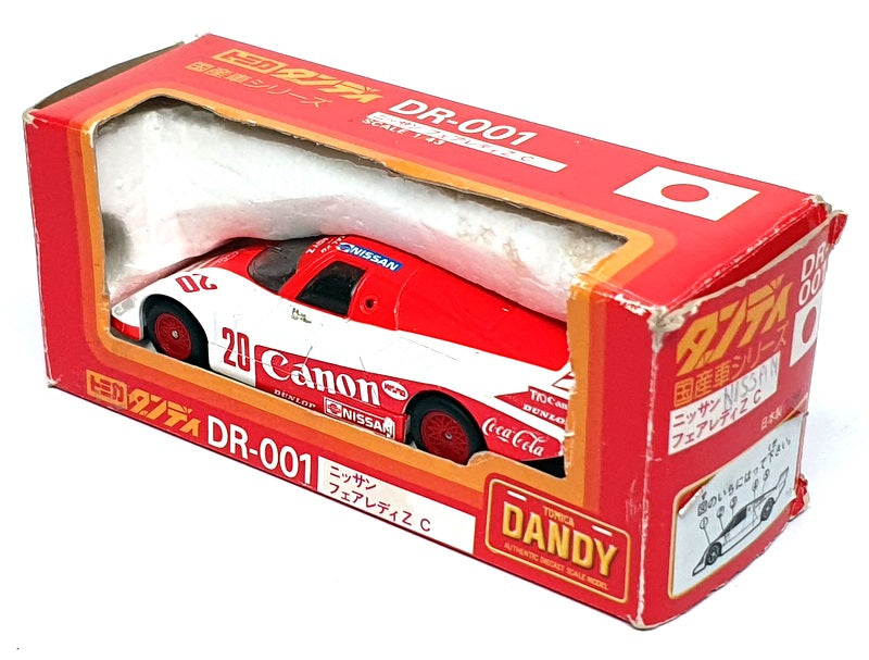 Tomica Dandy 1/43 Scale DR-001 - Nissan Skyline Group-C #20 Coca-Cola Canon