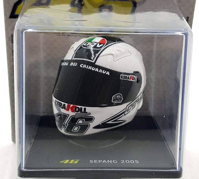 Altaya 1/5 Scale MT9ALA0018 Helmet MotoGP Valentino Rossi Sepang 2005 #46