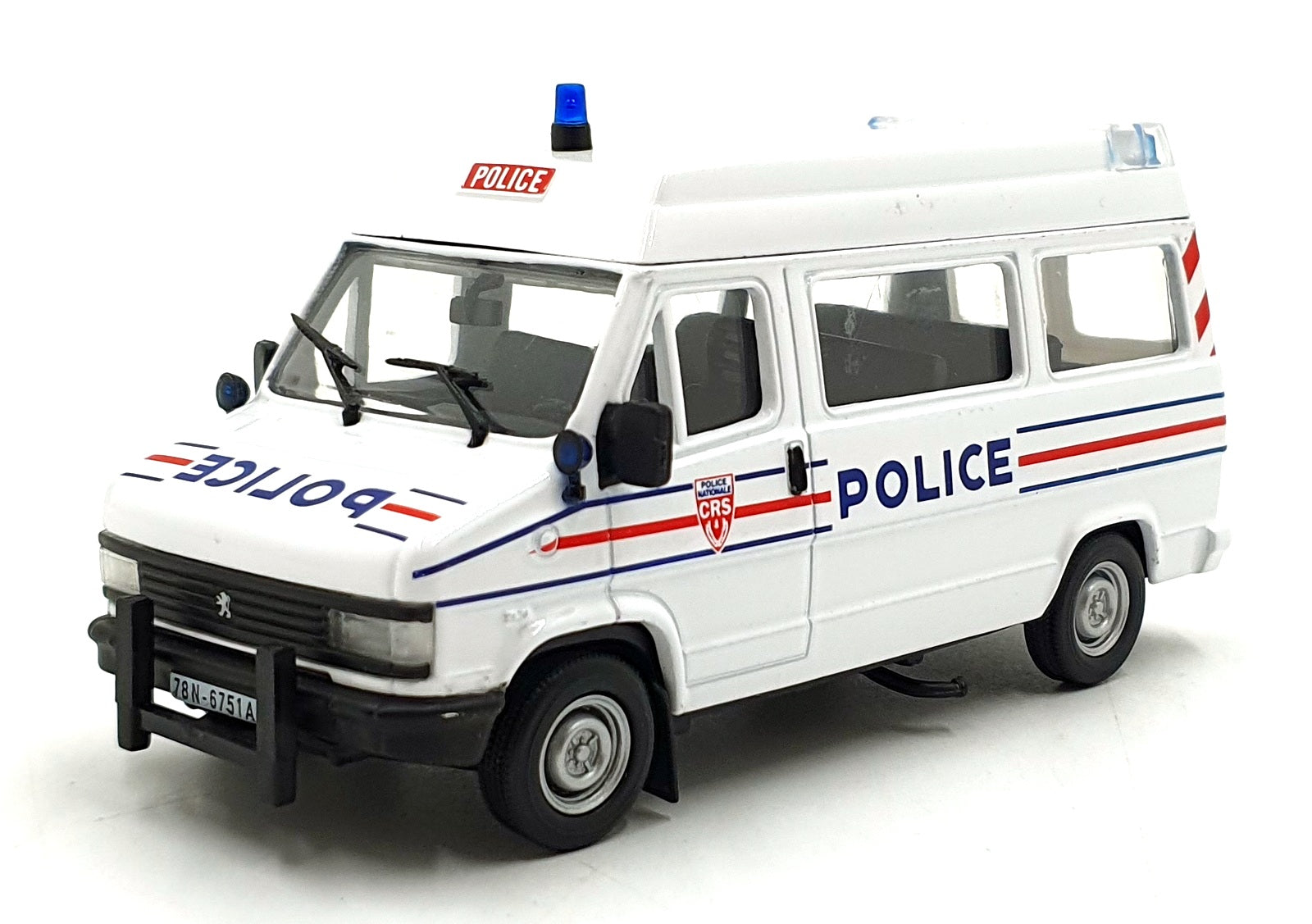 Norev Hachette 1/43 Scale FO7849 - 1993 Peugeot J5 Police - Police Van