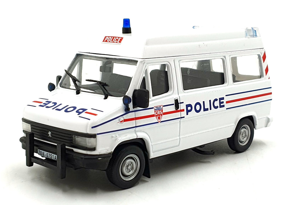 Norev Hachette 1/43 Scale FO7849 - 1993 Peugeot J5 Police - Police Van