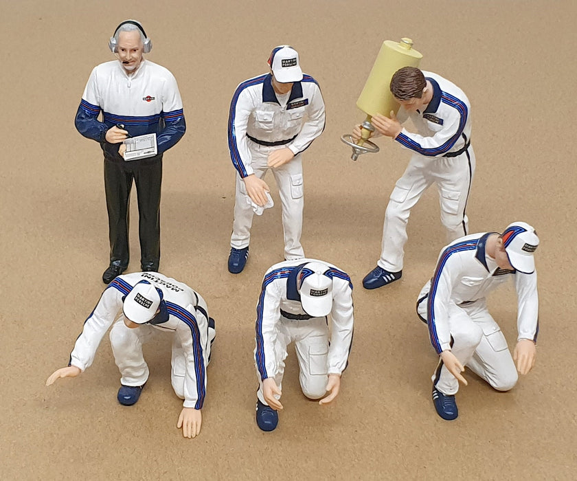 TSM 1/18 Scale TSM10AC05 - Pit Crew Figurines Team Martini Racing
