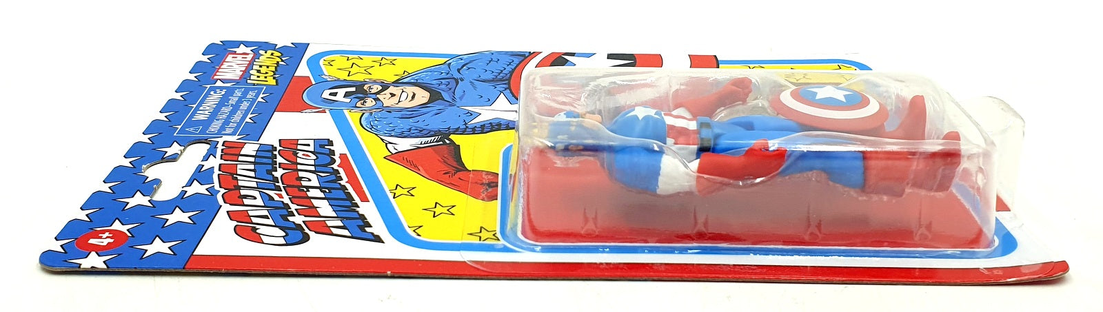Hasbro 3.75 Inch 55437 - Retro Marvel Legends Captain America 1st Edition