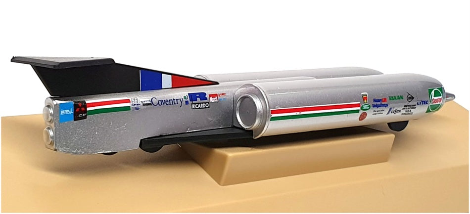 Lledo Appx 15cm Long Diecast 10030B - Thrust Supersonic Car Andy Green - Silver