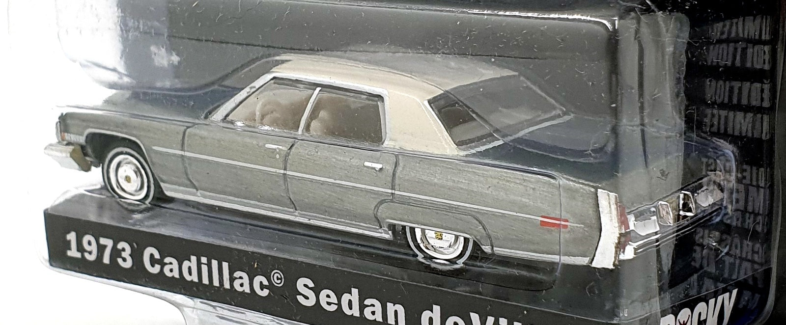 Greenlight 1/64 Scale 44950-A - 1973 Cadillac Sedan deVille Rocky - Chase