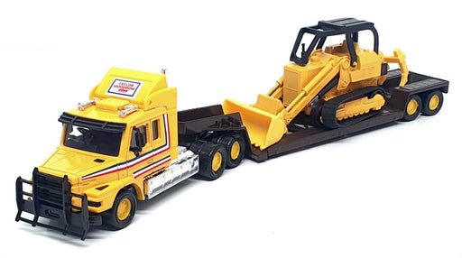 Matchbox 32cm Long Diecast K117 - Scania T-142 Bulldozer Transporter - Yellow