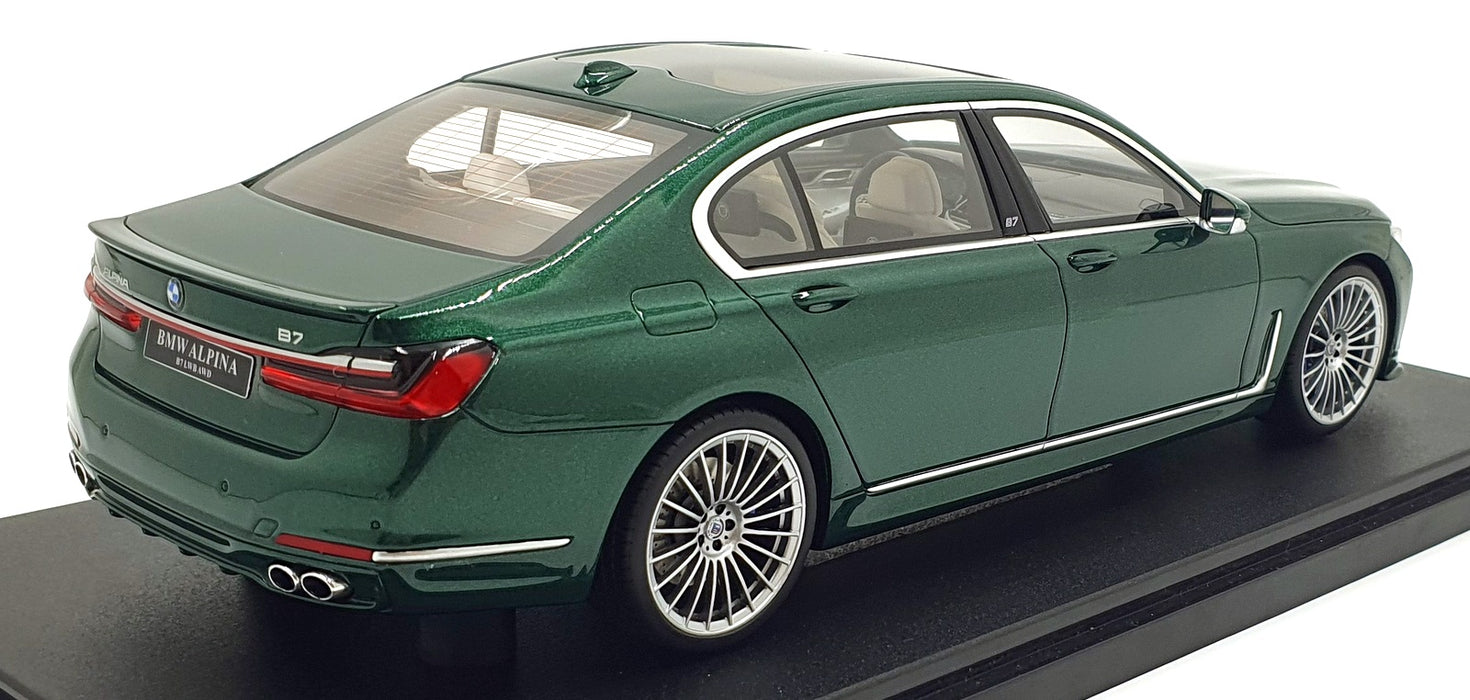 GT Spirit 1/18 Scale Resin GT942 - BMW Alpina B7 Saloon - Met Green