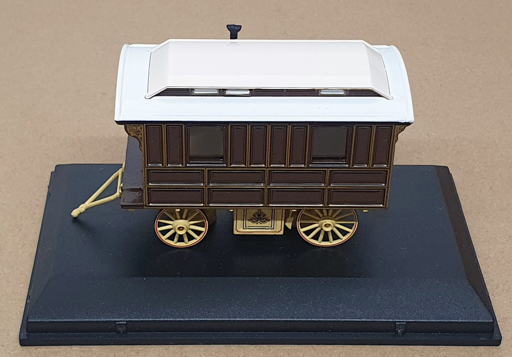 Oxford 8.5cm Long Diecast SP140 - Showmans Living Caravan Dorset Steam Fair