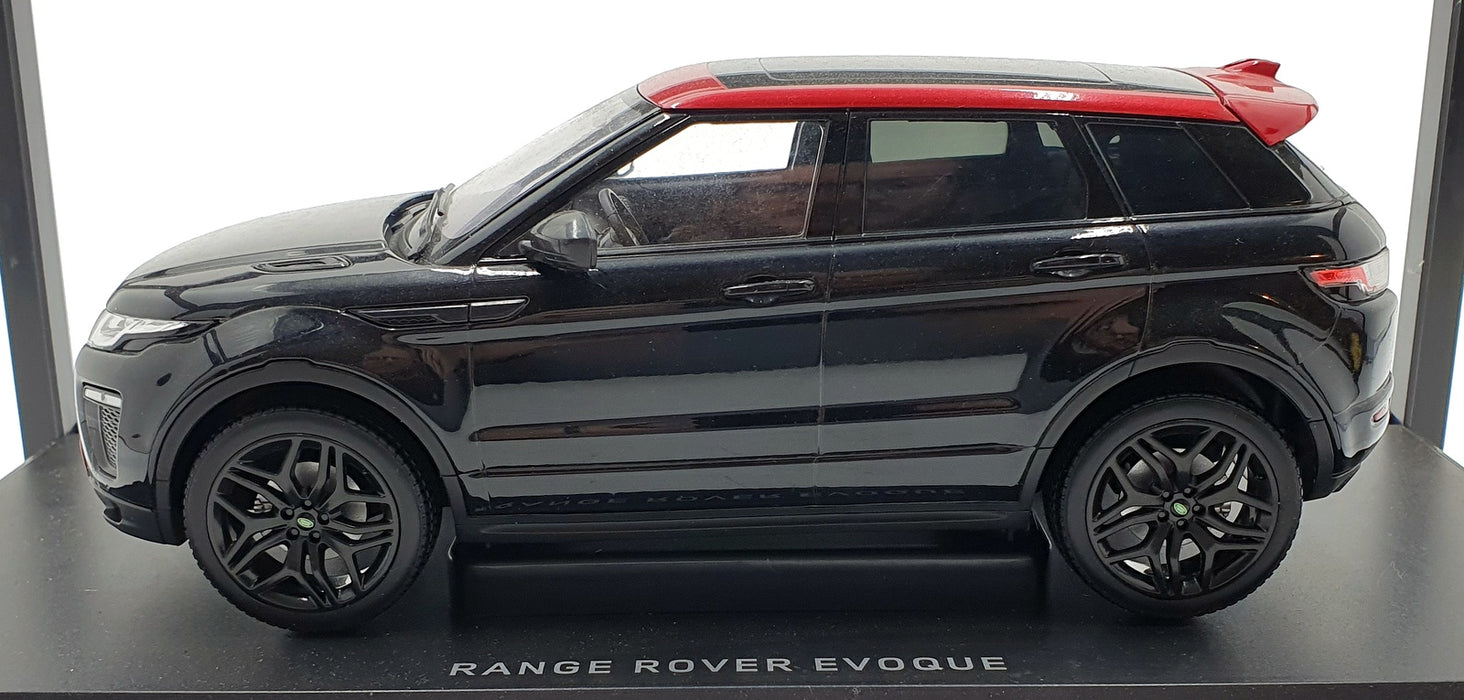 Kyosho 1/18 Scale C09549BK - Range Rover Evoque - Santorini Black