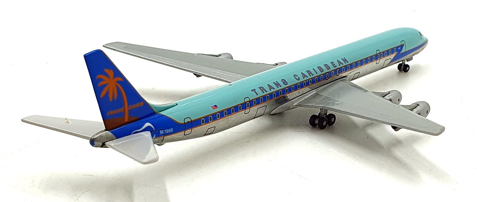 Gemini Jets 1/400 Scale GJTCA096 - Trans Caribbean DC-8-61 Douglas Aircraft