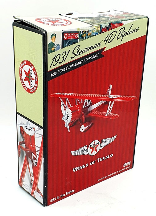 Wings Of Texaco 1/38 Scale Aircraft CP7300 - 1931 Stearman 40 Biplane