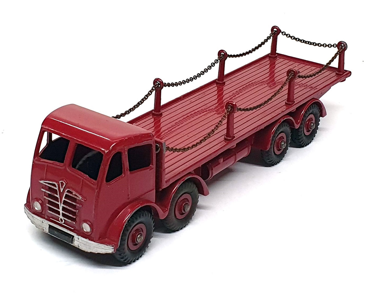 Dinky Toys Original Diecast 505 - Foden Flat Truck With Chains