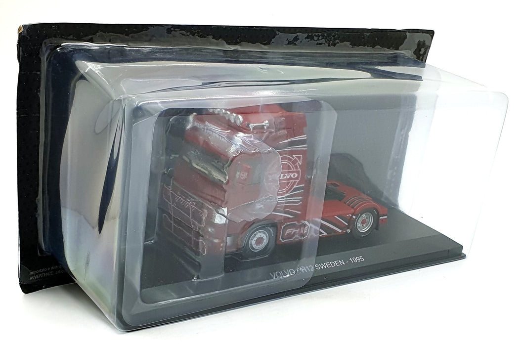 Hachette 1/43 Scale G1470011 - 1995 Volvo FH12 Sweden - Red