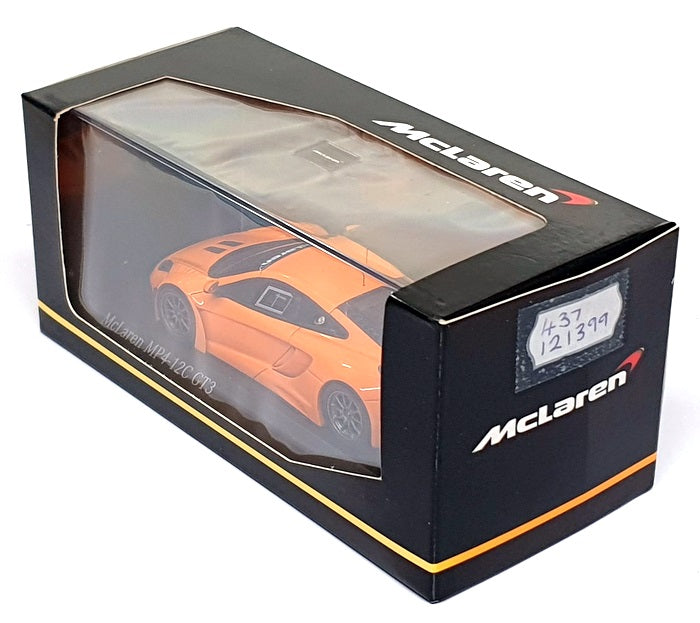 Minichamps 1/43 Scale 437 121399 - 2012 McLaren MP4-12C Street - Orange