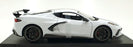 Maisto 1/18 Scale 46629 2020 Chevrolet Corvette Stingray Coupe White/Black